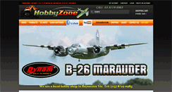 Desktop Screenshot of hobbyzone.com.au